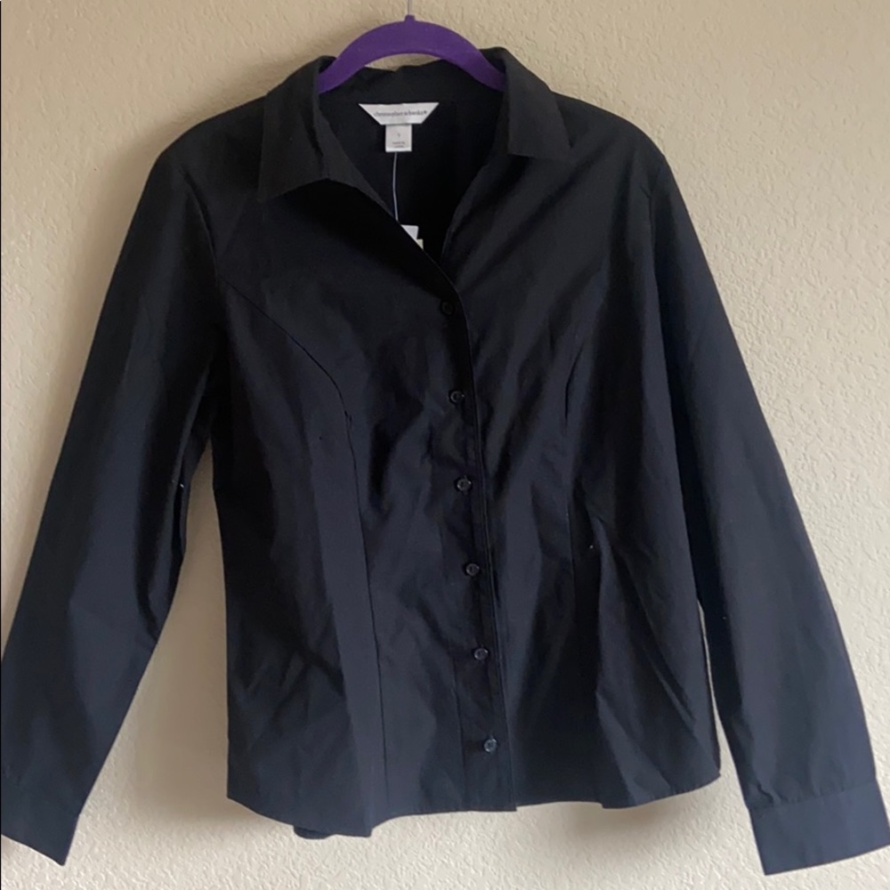 Black Button Down - Christopher & Banks